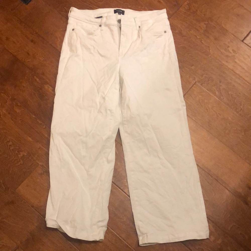 Nydj white capri